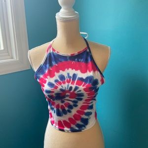 Tie dye crop top